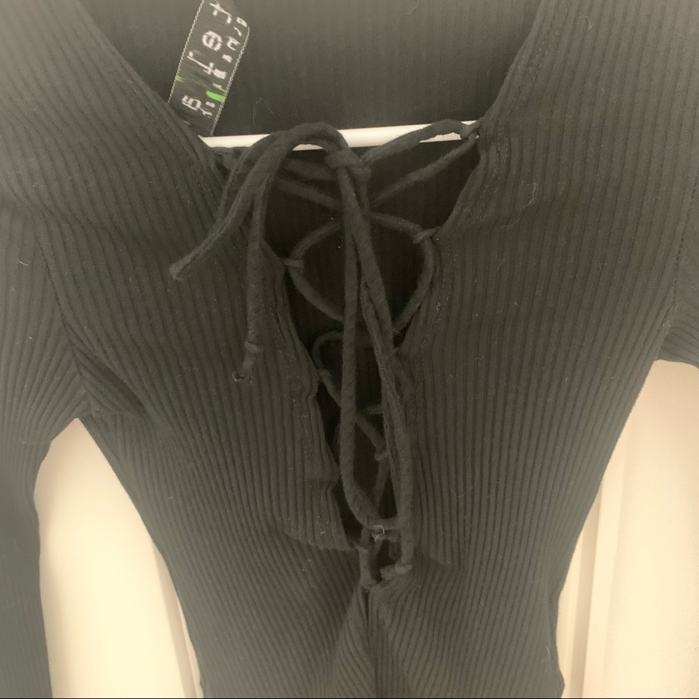 Tie up bodysuit